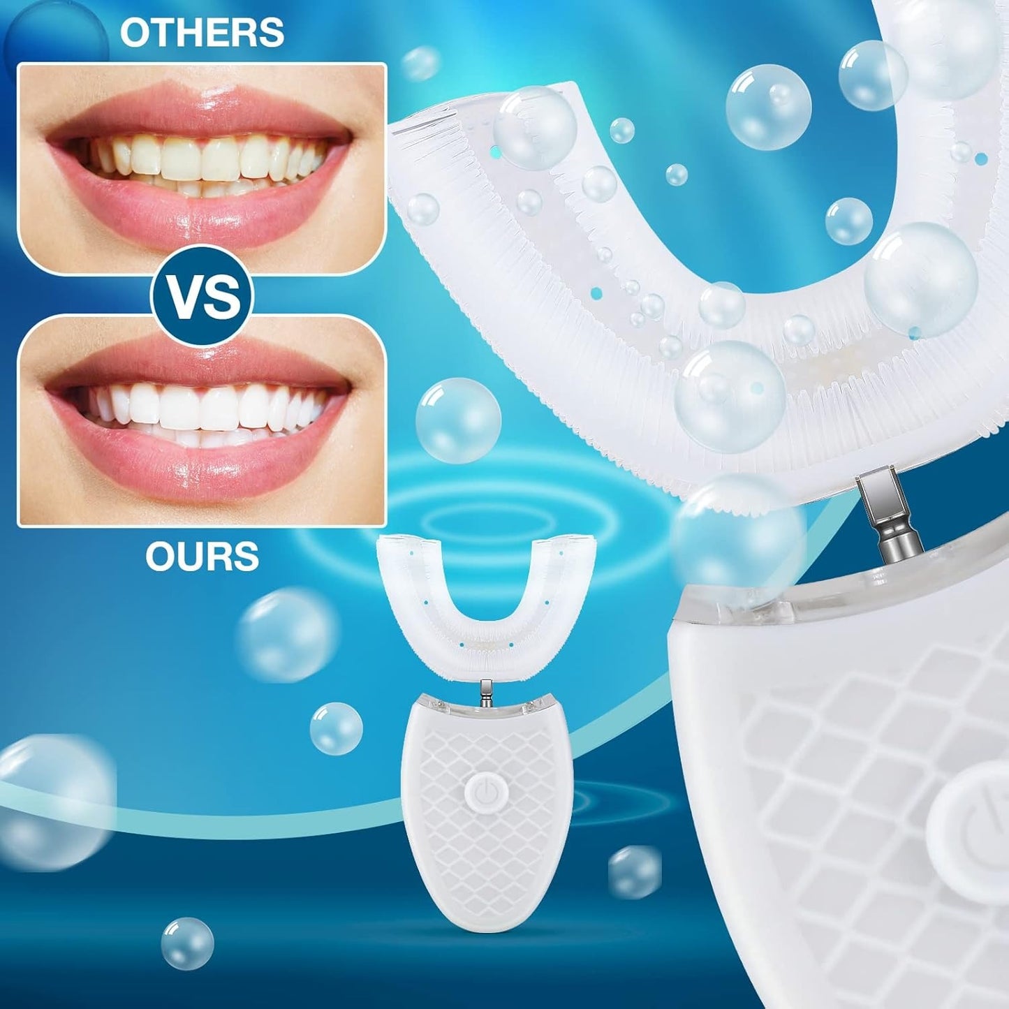 UBrosse 360 étanche avec technologie sonique avancée et design ergonomique